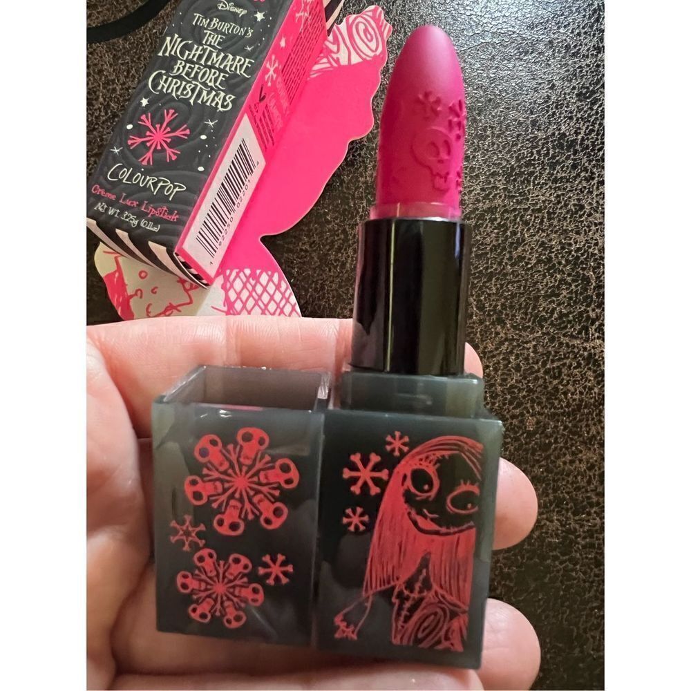 Colourpop Lux Creme Nightmare Before Christmas Sally Lipstick